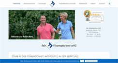 Desktop Screenshot of fair-finanzpartner.de